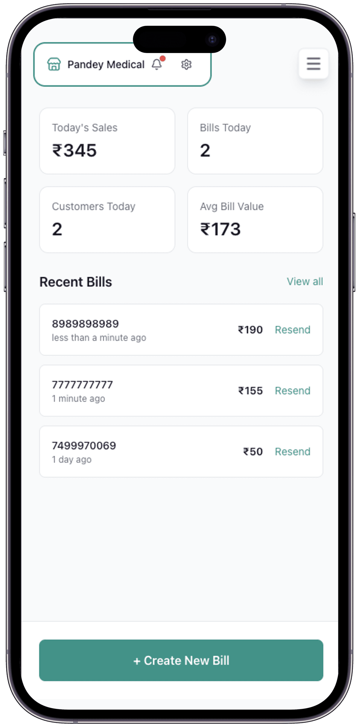 Pharmly Dashboard Preview